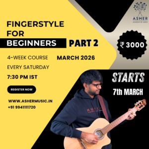 Fingerstyle for Beginners PART 2 (MARCH)